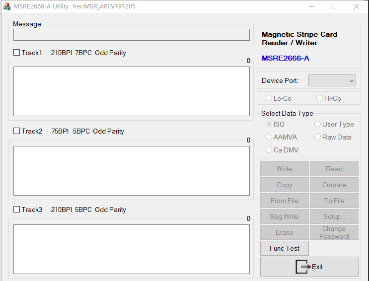 USB Magnetic Card Encoder - MSRC605(图2)
